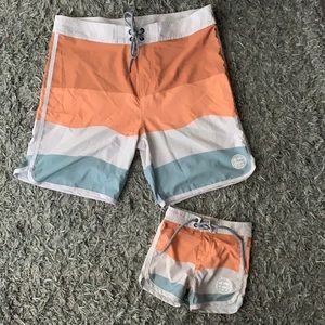 Of One Sea 🌊 Daddy/Son matching boardshorts!